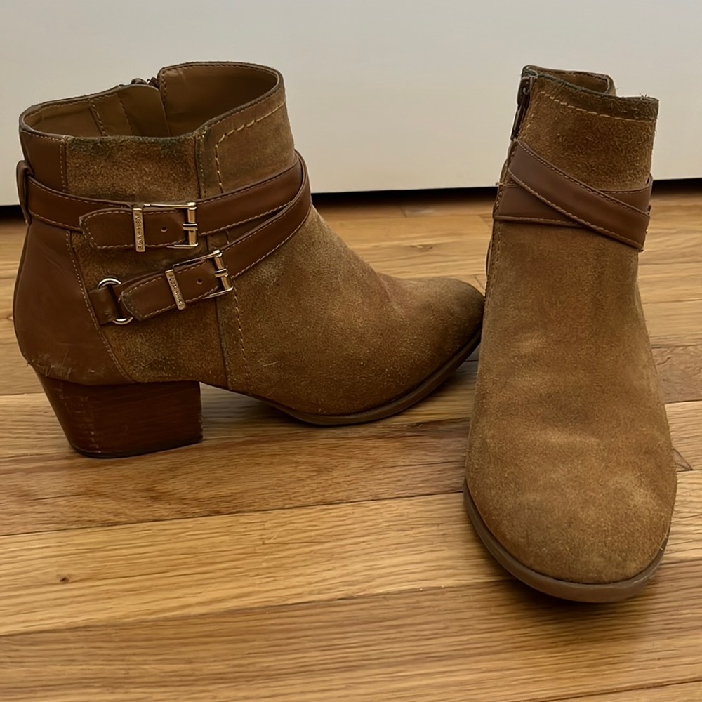 Alex Marie Tab Booties with Heel